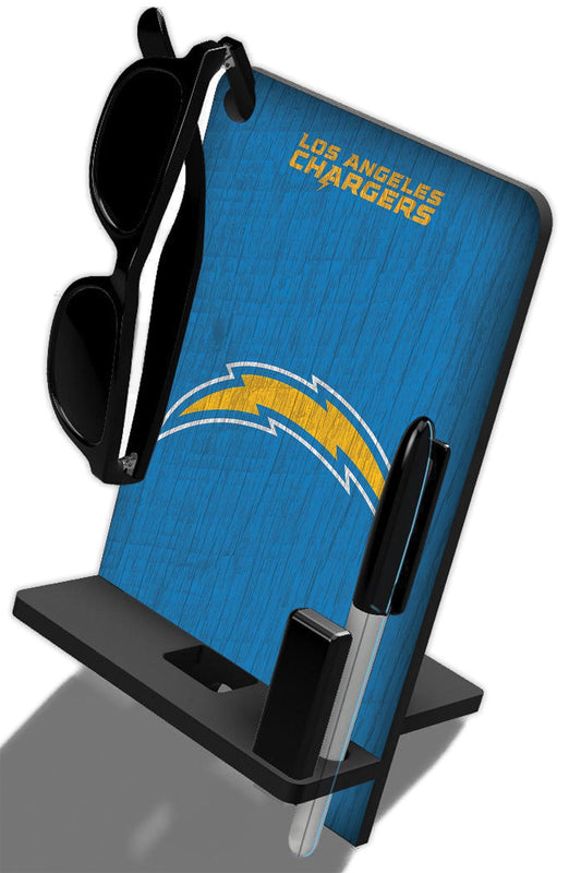 Los Angeles Chargers 4-in-1 Desktop Phone Stand by Fan Creations