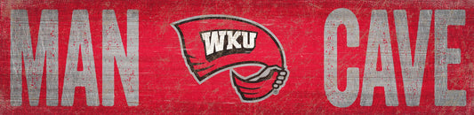 Western Kentucky Hilltoppers Man Cave Sign by Fan Creations