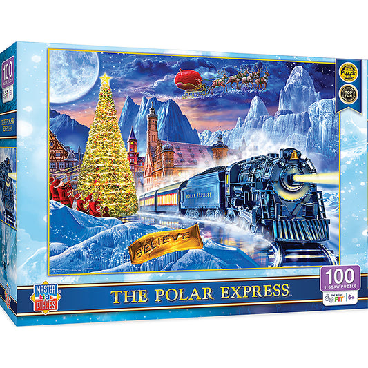Right Fit - Polar Express 100 Piece Jigsaw Puzzle by Masterpieces