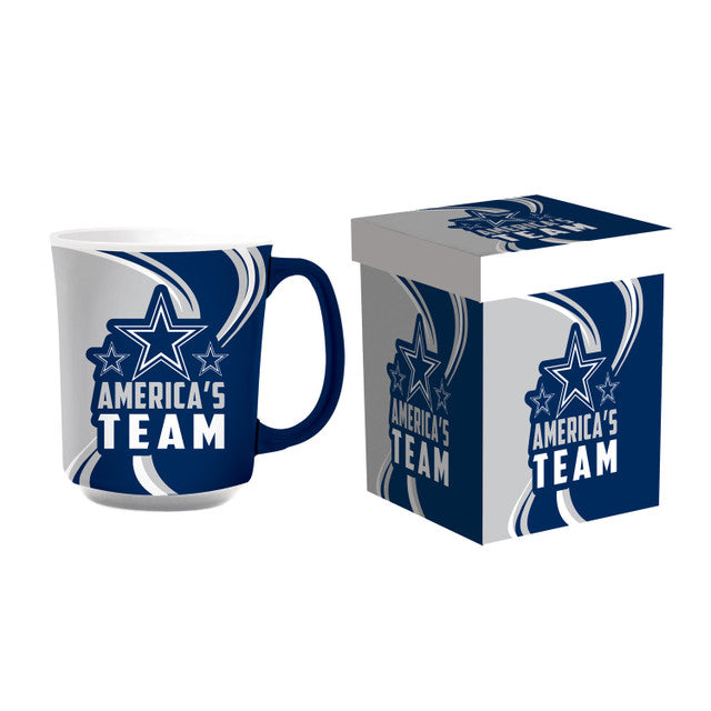 Dallas Cowboys 14oz Ceramic Coffee Mug with Matching Box by Evergreen