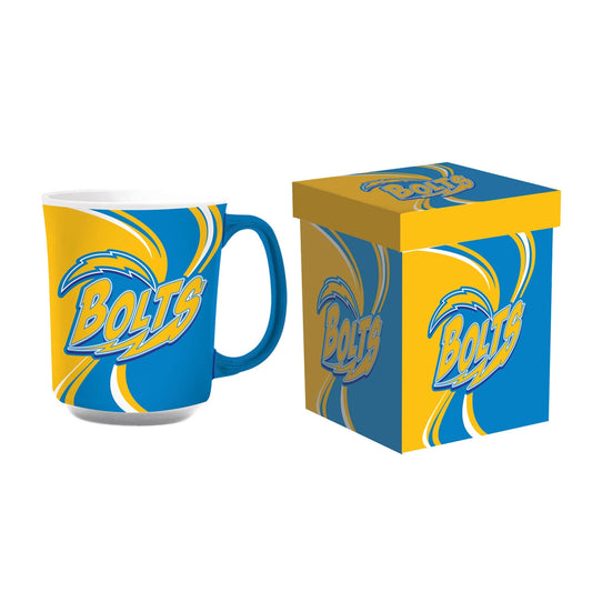 Los Angeles Chargers 14oz Ceramic Coffee Mug with Matching Box by Evergreen