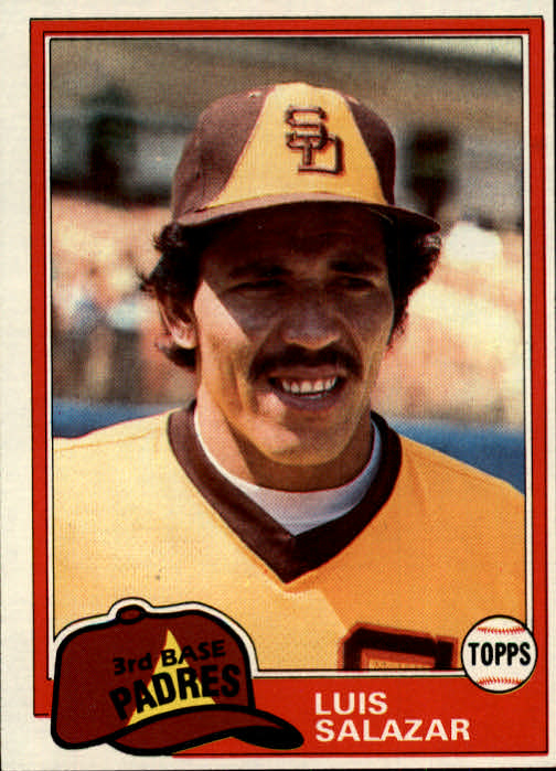 1981 Topps Luis Salazar Rookie Card