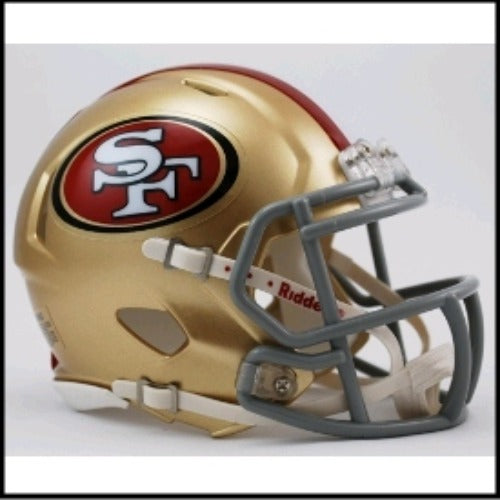 San Francisco 49ers Speed Mini Helmet by Riddell