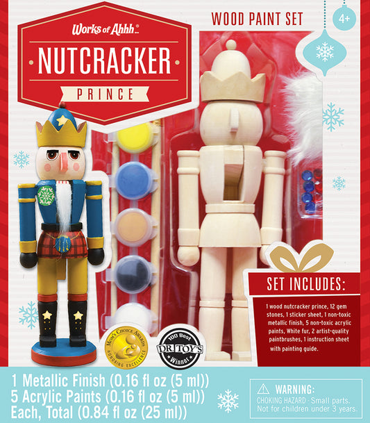 Nutcracker Prince Holiday Wood Paint Kit by Masterpieces
