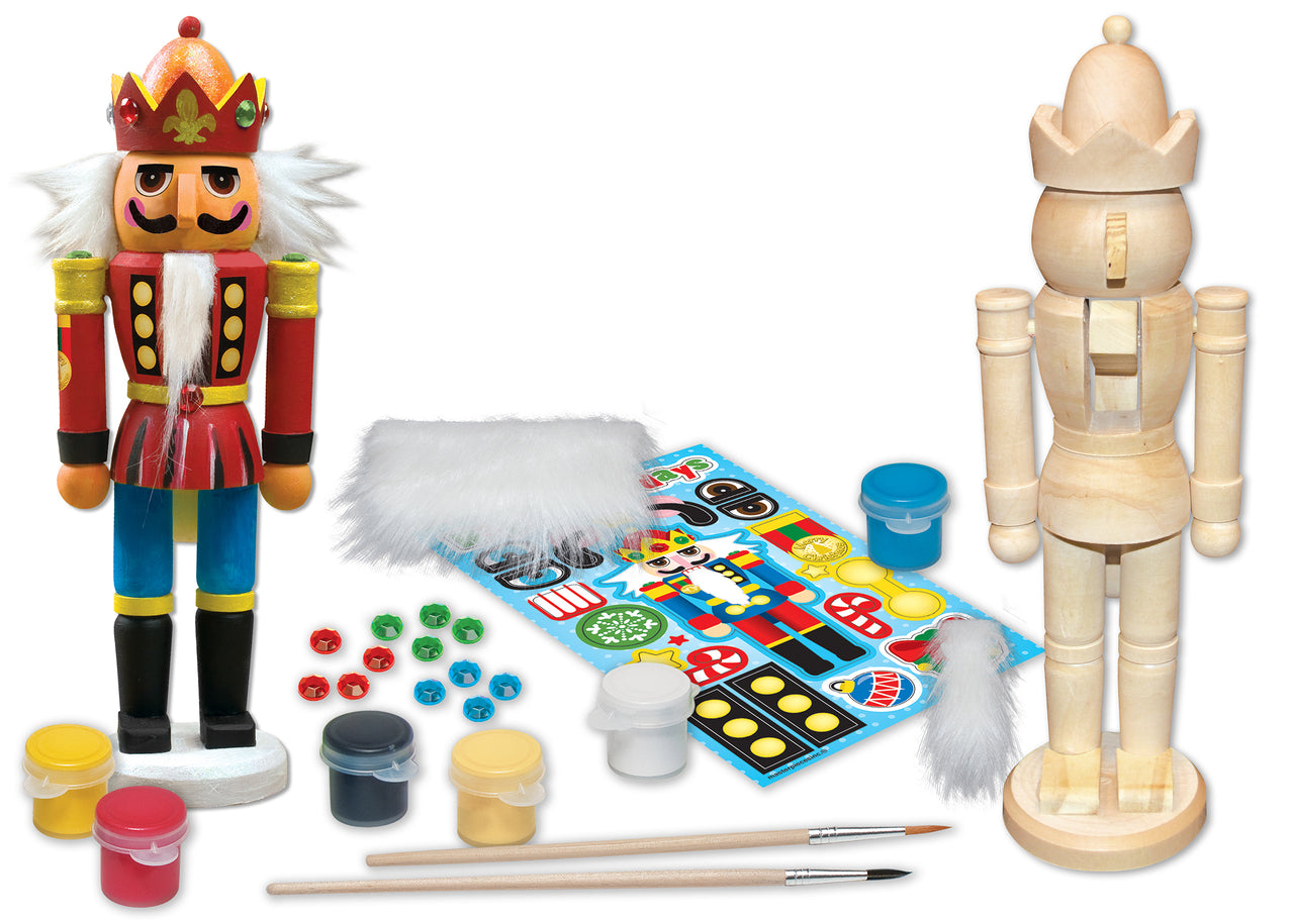 Nutcracker Prince Holiday Wood Paint Kit by Masterpieces