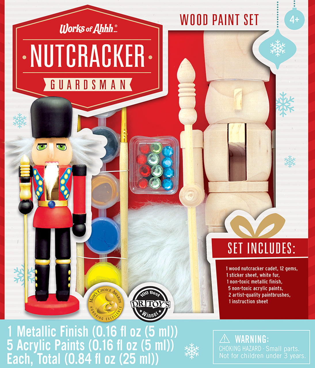 Nutcracker Guardsman Holiday Wood Paint Kit by Masterpieces