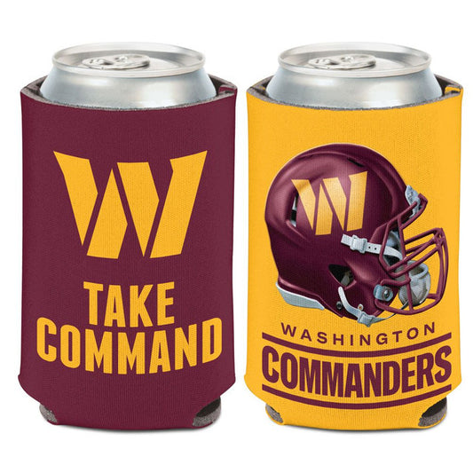 Washington Commanders Slogan Design Can Cooler by Wincraft