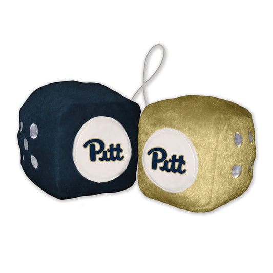 Pittsburgh {PITT} Panthers Fuzzy Dice by Fremont Die
