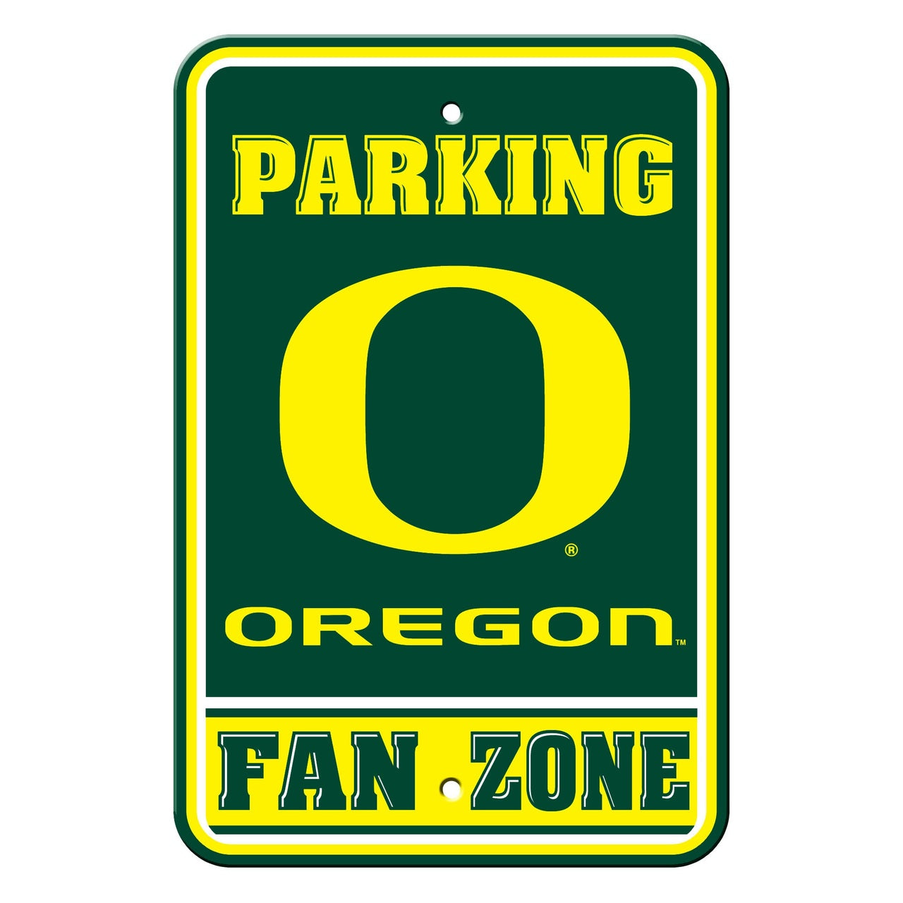 Oregon Ducks 12" x 18" Fan Zone Sign by Fremont Die