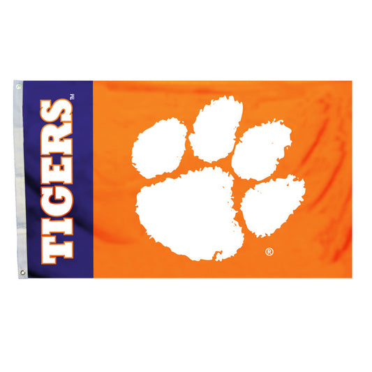 Clemson Tigers 3' x 5' Banner Flag by Fremont Die