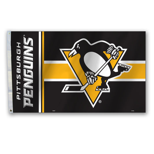 Pittsburgh Penguins 3' x 5' Banner Flag by Fremont Die