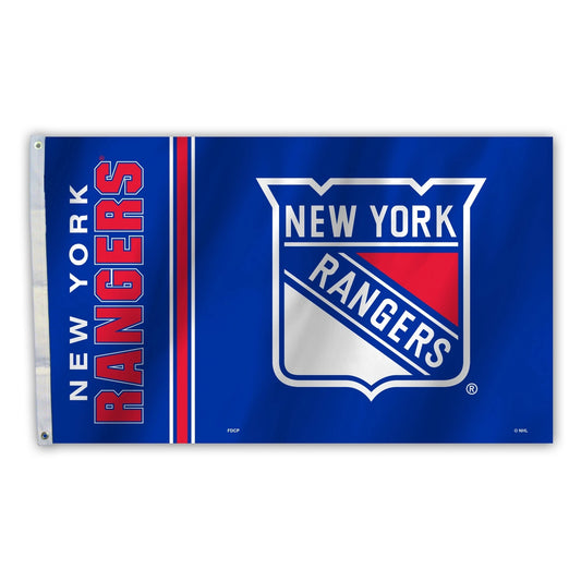 New York Rangers 3' x 5' Banner Flag by Fremont Die