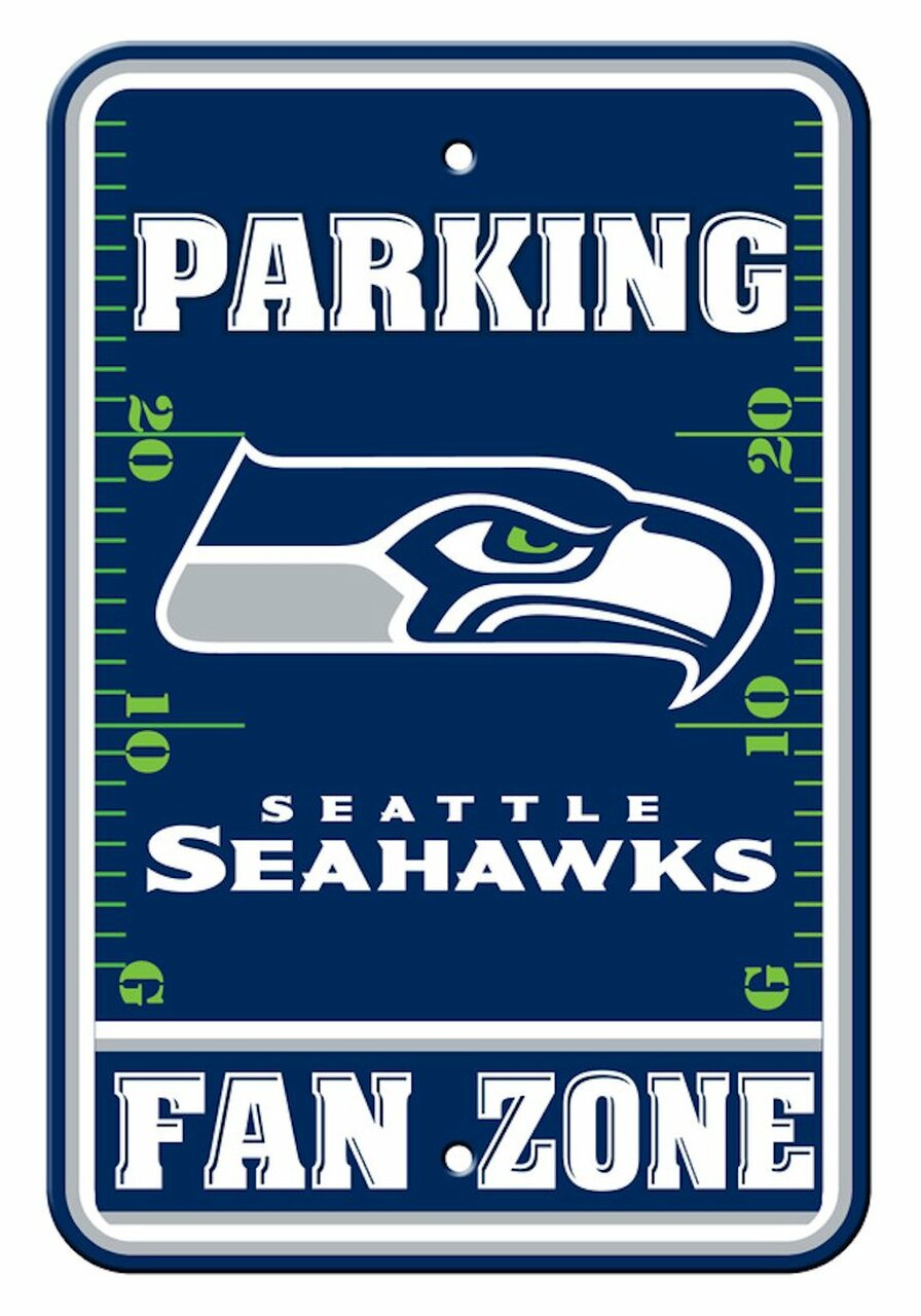 Seattle Seahawks 12" x 18" Fan Zone Sign by Fremont Die