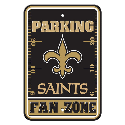 New Orleans Saints 12" x 18" Fan Zone Sign by Fremont Die