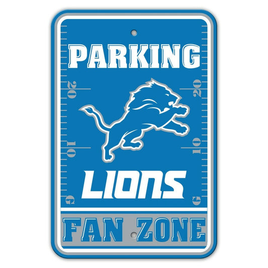 Detroit Lions 12" x 18" Fan Zone Sign by Fremont Die