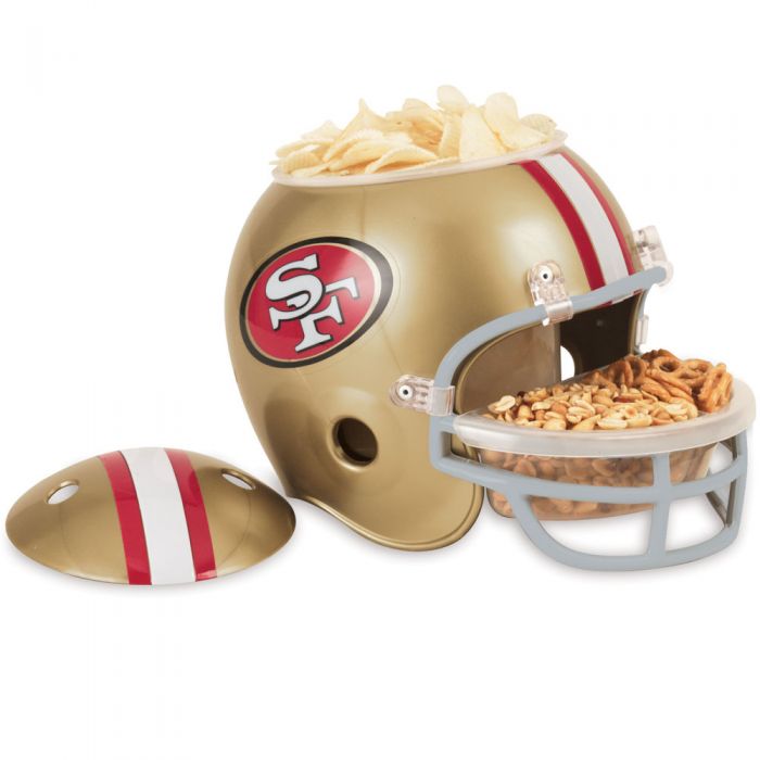 San Francisco 49ers Snack Helmet by Wincraft