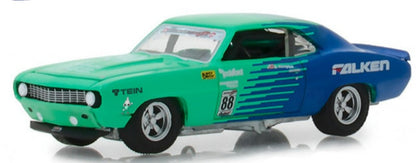 1969 Chevrolet Camaro #88 "Falken Tires" "Hobby Exclusive" 1/64 Diecast Model Car by Greenlight