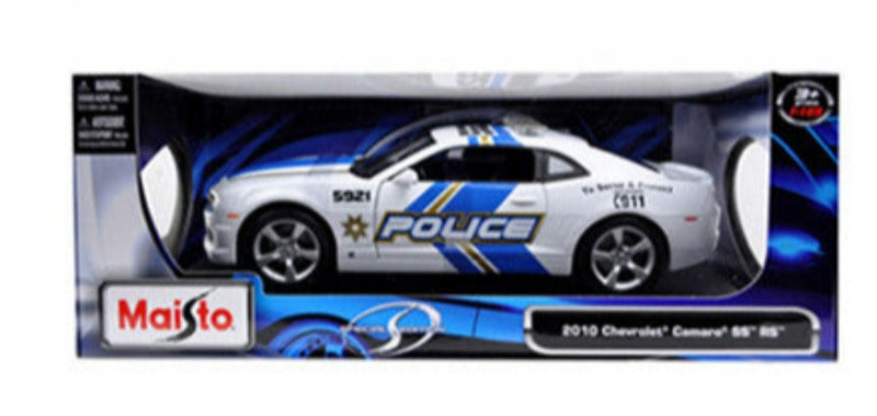 2010 Chevrolet Camaro RS SS Police 1/18 Diecast Model Car by Maisto