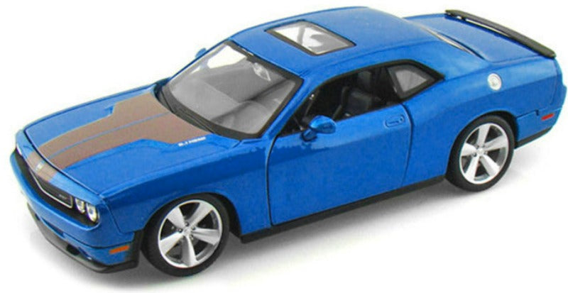 2008 Dodge Challenger SRT8 Blue Metallic 1/24 Diecast Model Car by Maisto