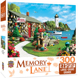 Memory Lane Lobster Bay - Large 300 Piece EZGrip Jigsaw Puzzle by Masterpieces