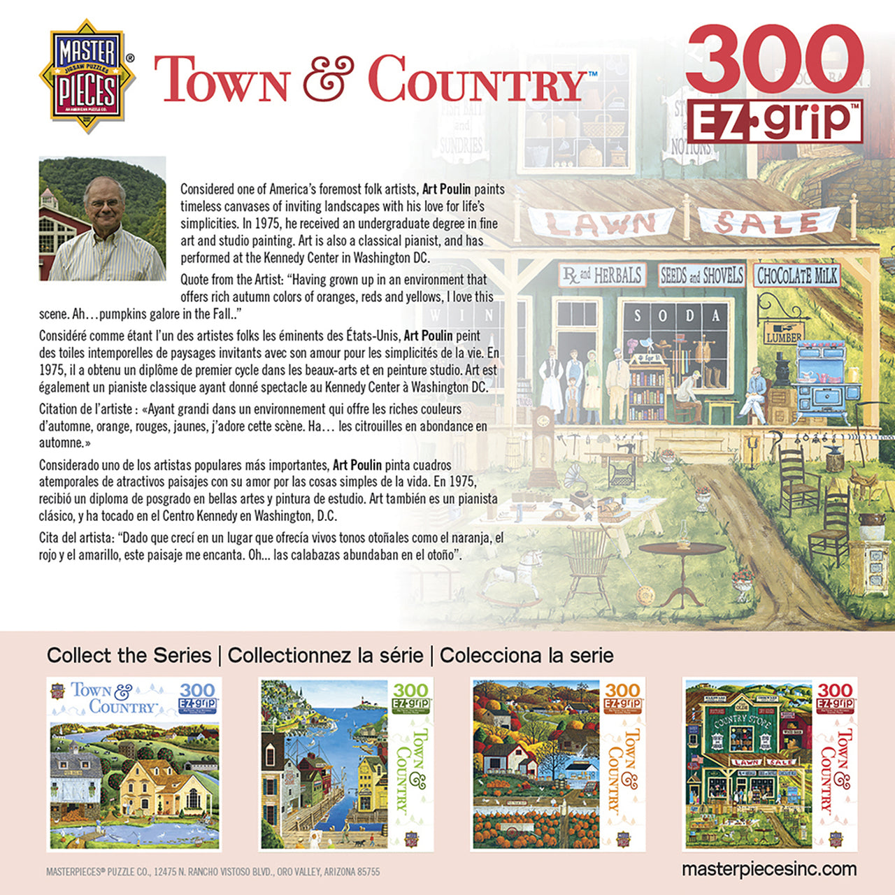 Town & Country The Old Country Store - Large 300 Piece EZGrip Jigsaw Puzzle by Masterpieces