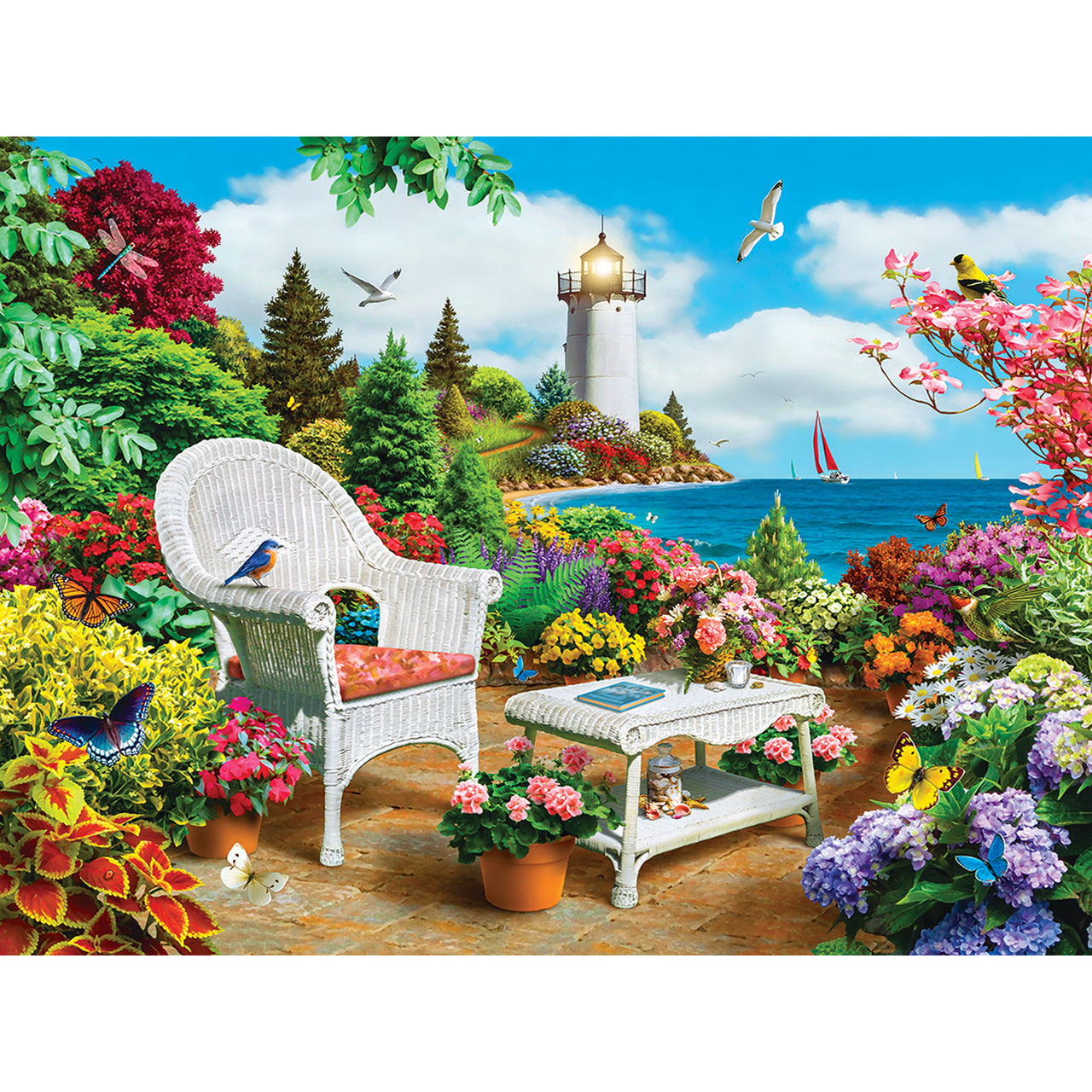 Lazy Days Memories 750 Piece Jigsaw Puzzle by MasterPieces