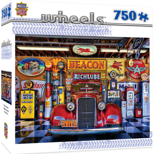 Wheels - At Your Service 750 Piece Jigsaw Puzzle by Masterpieces