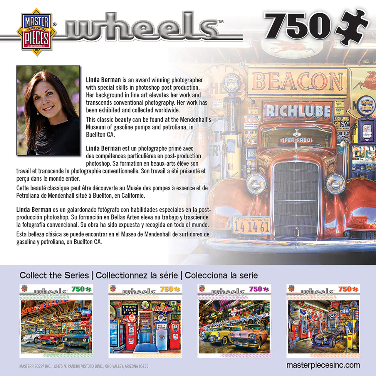 Wheels - At Your Service 750 Piece Jigsaw Puzzle by Masterpieces