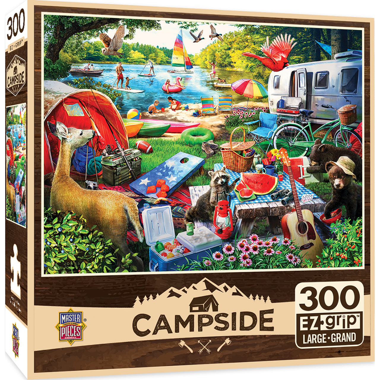 Campside - Little Rascals 300 Piece EZ Grip Puzzle by Masterpieces