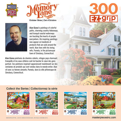 Memory Lane October Skies Large 300 Piece EZGrip Jigsaw Puzzle by Masterpieces