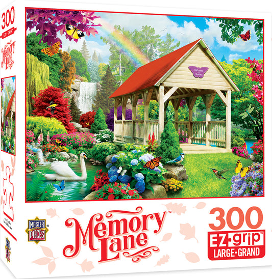Memory Lane Welcome to Heaven Large 300 Piece EZGrip Jigsaw Puzzle by Masterpieces