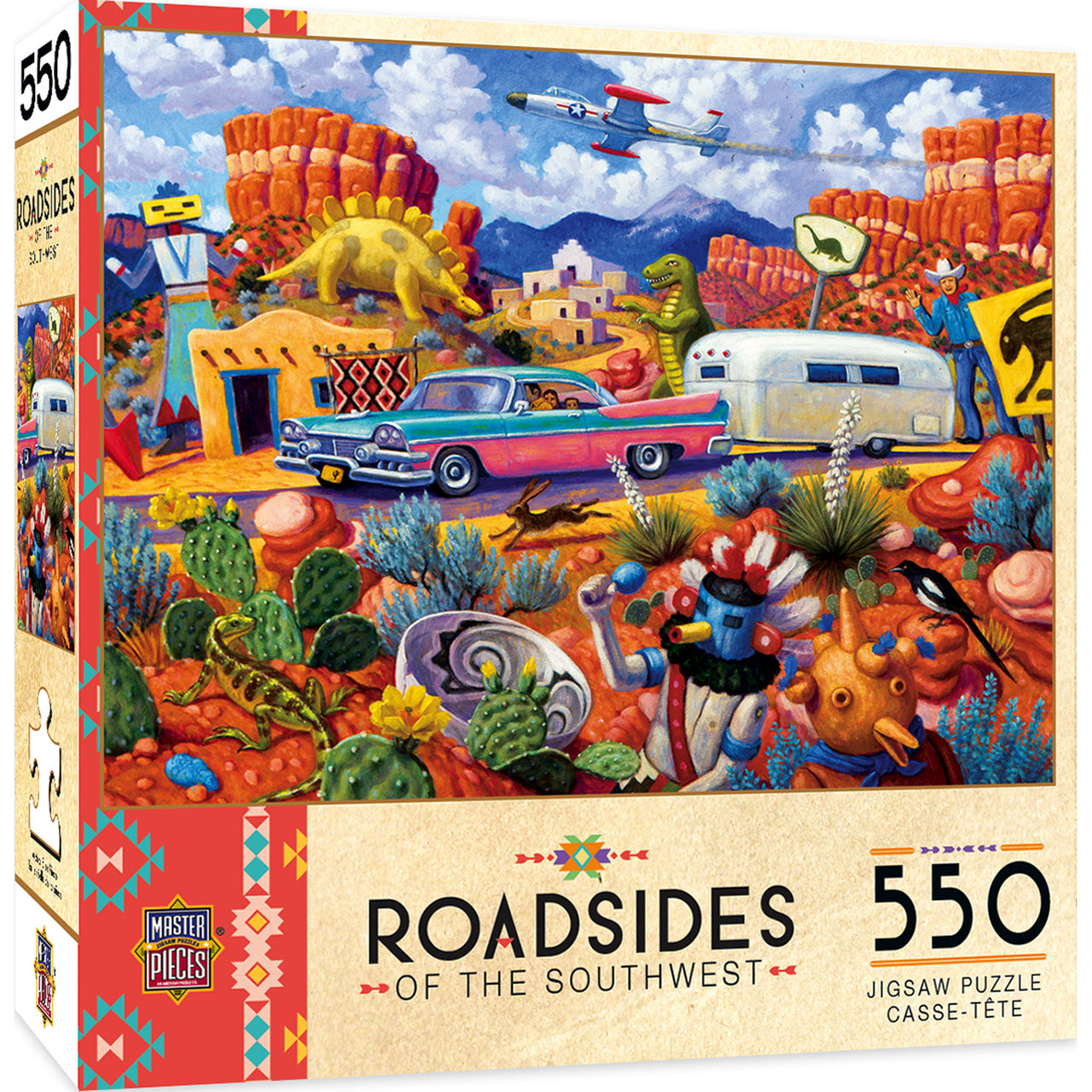 Roadsides of the Southwest - Off the Beaten Path - 550 Piece Jigsaw Puzzle by Masterpieces