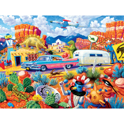 Roadsides of the Southwest - Off the Beaten Path - 550 Piece Jigsaw Puzzle by Masterpieces