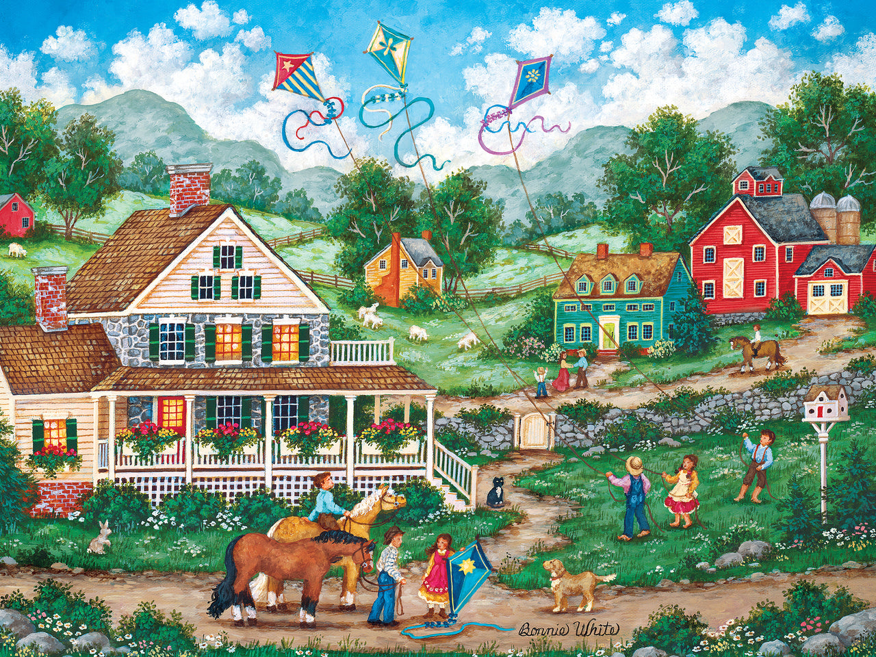Heartland Collection Crosswinds - 550 Piece Jigsaw Puzzle by Masterpieces