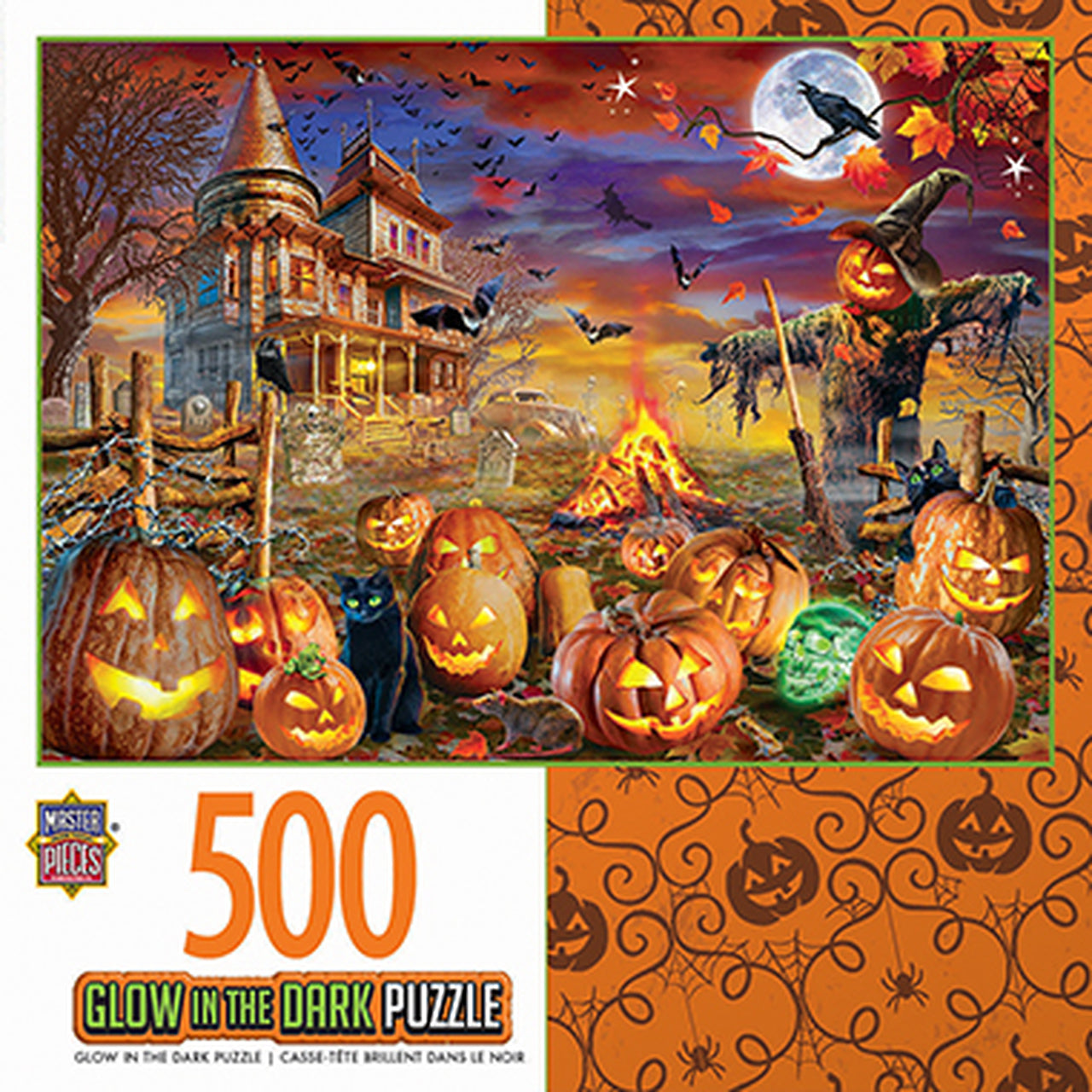 Halloween Glow in the Dark -All Hallow's Eve 500 Piece Jigsaw Puzzle by MasterPieces
