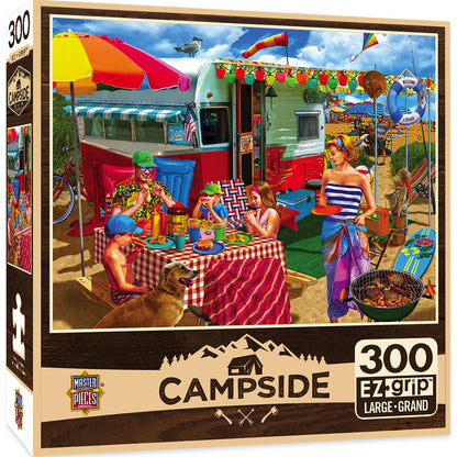 Campside - Trip to the Coast 300 Large Piece EZ Grip Puzzle by Masterpieces