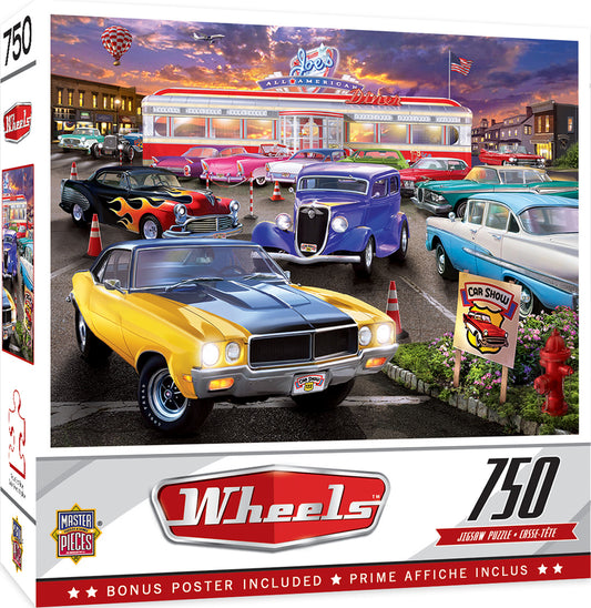 Wheels - Runner's Up 750 Piece Jigsaw Puzzle by Masterpieces