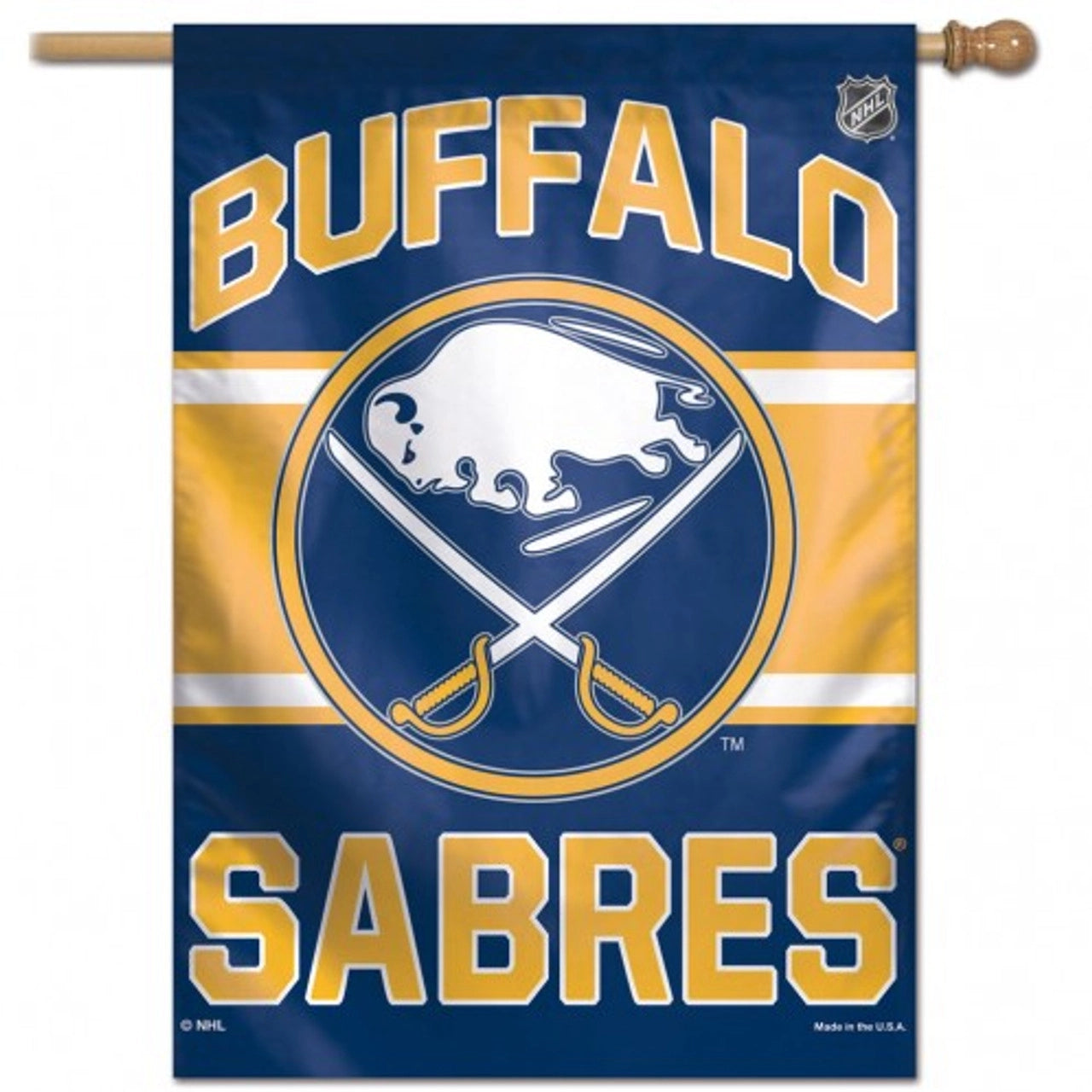Buffalo Sabres 28" x 40" Vertical House Flag/Banner by Wincraft