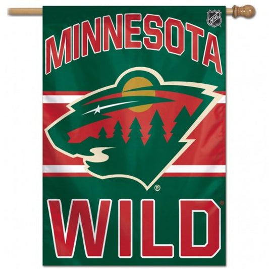 Minnesota Wild 28" x 40" Vertical House Flag/Banner by Wincraft