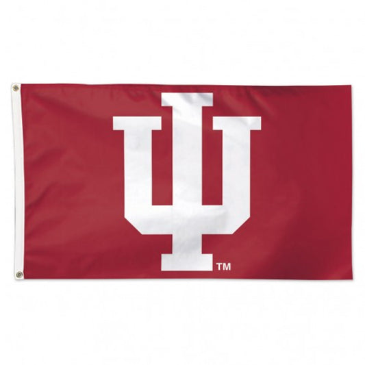 Indiana Hoosiers Deluxe Style 3' x 5' Team Flag by Wincraft