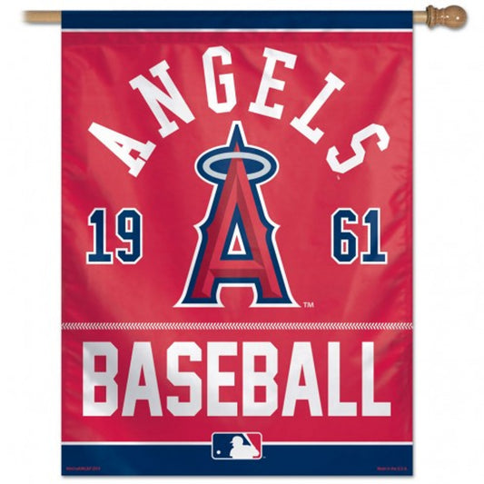 Los Angeles Angels 28" x 40" Vertical House Flag/Banner by Wincraft