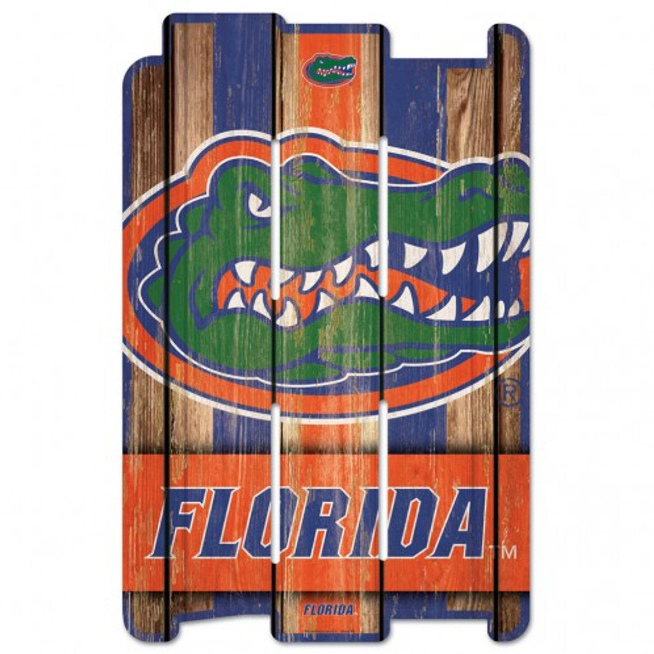 Florida Gators 11" x 17" Wood Fence Sign by Wincraft