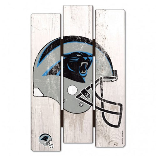 Carolina Panthers 11" x 17" Wood Fence Sign by Wincraft