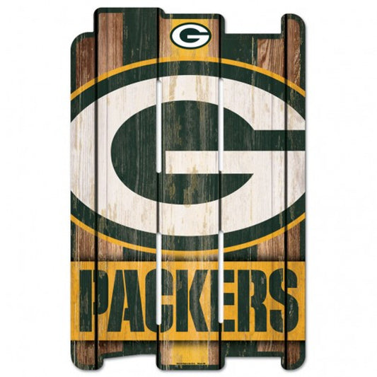 Green Bay Packers 11" x 17" Wood Fence Sign by Wincraft