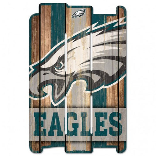 Philadelphia Eagles 11" x 17" Wood Fence Sign by Wincraft