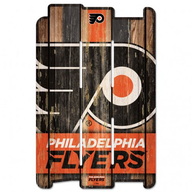 Philadelphia Flyers 11" x 17" Wood Fence Sign by Wincraft
