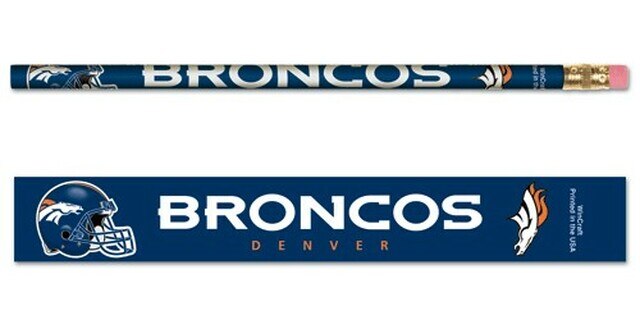 Denver Broncos 2 Pack of Pencils - 6 per pack by Wincraft