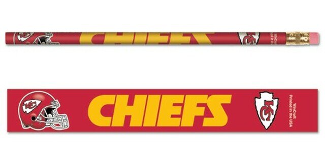 Kansas City Chiefs 2 Pack of Pencils - 6 per pack by Wincraft