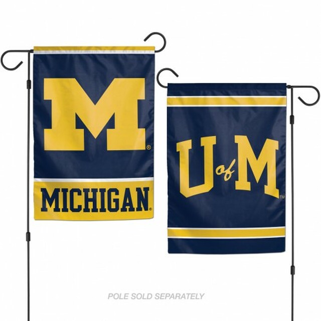 Michigan Wolverines 12" x 18" Garden Flag 2 Sided by Wincraft