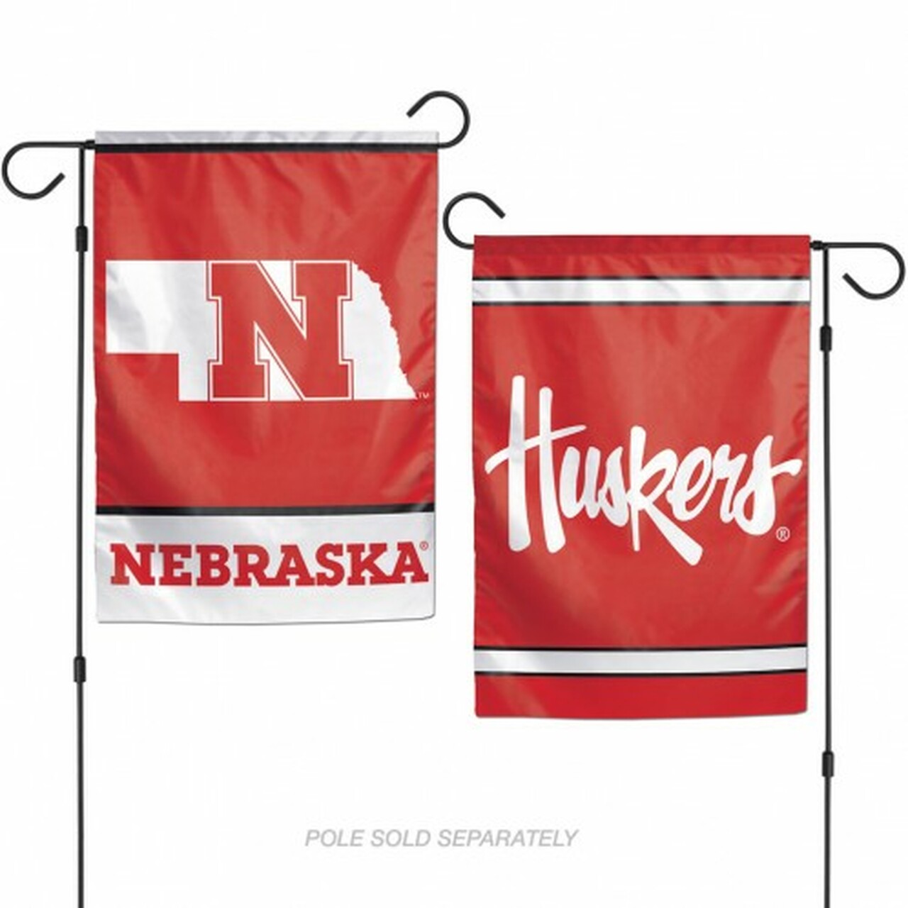 Nebraska Cornhuskers 12x18 Garden Flag 2 Sided by Wincraft